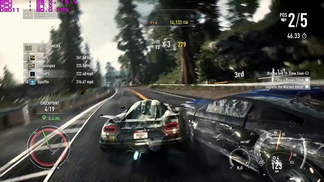 Need for Speed Rivals gtx 1060 6gb i5 4570 (ULTRA SETTINGS) смотреть онлайн