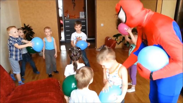 Человек паук. Центр праздников "Карусель" г. Уфа смотреть онлайн