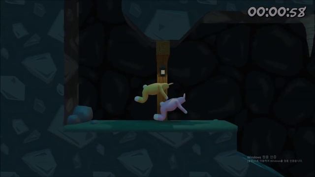 (꿀잼)게임 소개/게임 플레이 - Super Bunny Man [steam] ( 스팀 게임 추천 )