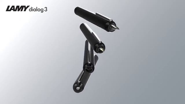 Обзор «Lamy Ручка перьевая Dialog3 цвет корпуса черный толщина EF» смотреть онлайн