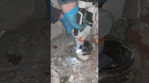 Замена Чугунного раструба/стояка за 15 мин!