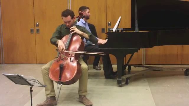 Barber - Sonata for Cello and Piano in C minor, Op. 6: I. Allegro ma non troppo смотреть онлайн