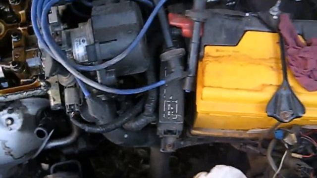 Замена прокладки клапанной крышки и сальников свечных колодцев на Nissan primera p10 2.0 slx смотреть онлайн