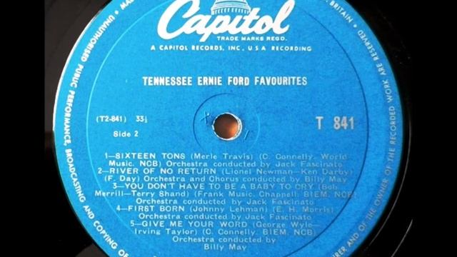 Sixteen Tons , Tennessee Ernie Ford , 1955 смотреть онлайн