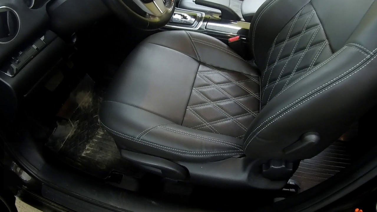 Модельные авточехлы для Mazda 6 II (GH) с ромбами премиум-класса компании Brothers Tuning смотреть онлайн