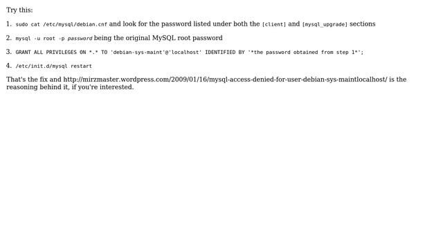 Why can t I stop the MySQL service on Debian? (3 Solutions!!) смотреть онлайн