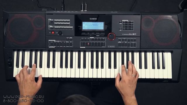 CASIO CT-X5000 - топовый домашний синтезатор серии CT-X смотреть онлайн