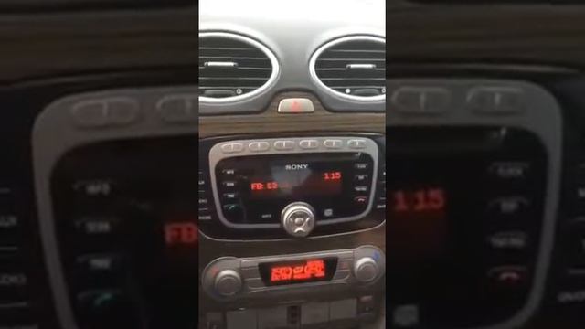 Как узнать серийный номер магнитолы ford (форд) Sony 6000mp3 смотреть онлайн