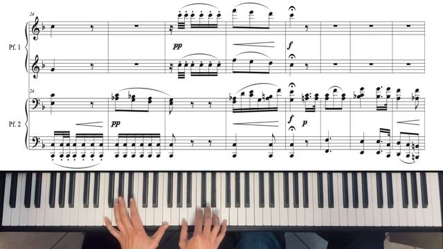 C. M. von Weber - Romanze in F da "Sei pezzi" op. 3 (Piano 4 Hands) смотреть онлайн