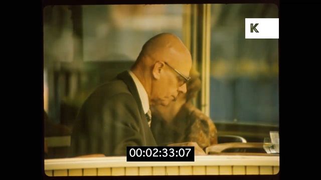 1980s West Berlin Streets, Cafes, HD from 35mm смотреть онлайн