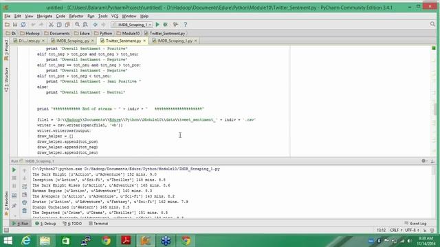Mastering Python - An Excellent tool for Web Scraping and Data Analysis | Edureka смотреть онлайн