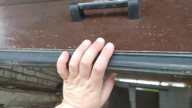 Обзор моих ГАРАЖНЫХ СЕКЦИОННЫХ ВОРОТ ИЗ АЛЮМИНИЕВЫХ СЭНДВИЧ-ПАНЕЛЕЙ С ПРУЖИНАМИ РАСТЯЖЕНИЯ. смотреть онлайн