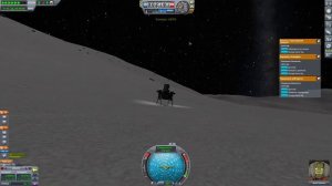 KSP полет на Муну с автоматическим выходом на орбиту и посадкой (мод kOS). Трудное возвращение