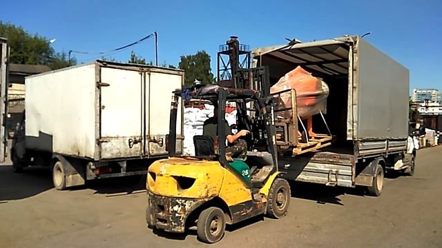 Отгрузка бетоносмесителя в организацию ООО "Евростройстандарт" смотреть онлайн