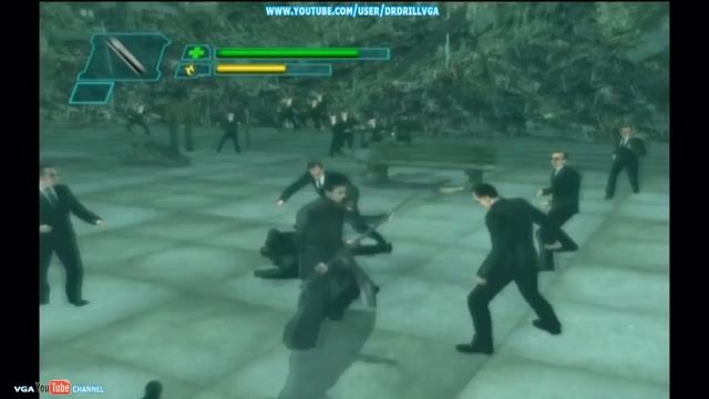 The Matrix Path Of Neo Xbox Gameplay Neo Vs Lots Of Agent Smiths смотреть онлайн