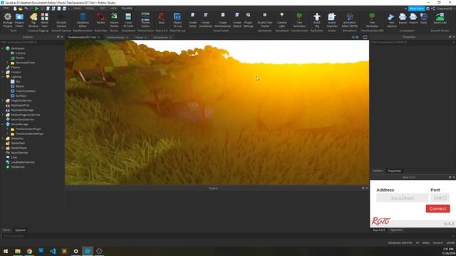 Roblox Tree Generator - Brush Demo смотреть онлайн