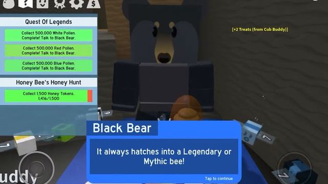 Game play of bee swam simulator and completing Black bears ? Diamond reward quest!!!!!!! смотреть онлайн
