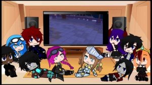 Rainimator characters react to Immortals Herobrine vs Naeus By SashaMT Animations