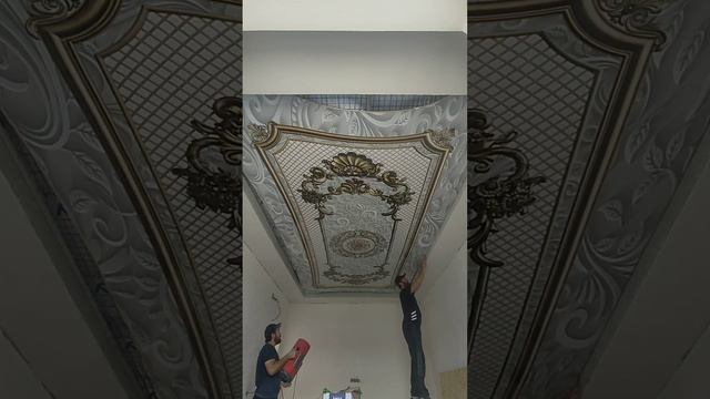 натяжной потолок фото печать узоры 3D потолки смотреть онлайн