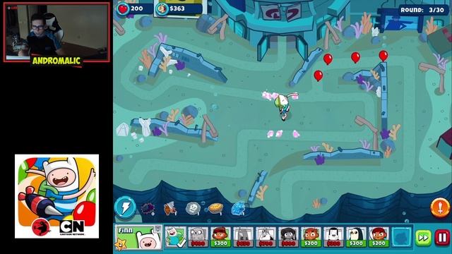 Прохождение Bloons Adventure Time TD - Часть 7. Становится сложнее (Android, iOS) смотреть онлайн