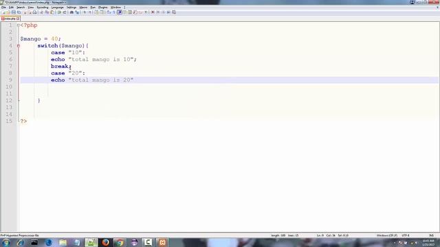 PHP Tutorial For Beginner Full In Hindi 12 - Switch case смотреть онлайн