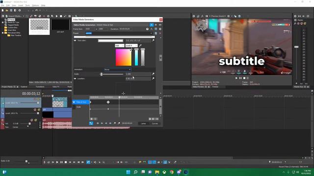 (NO PLUGINS) The EASIEST Way To Make Smooth Gaming Subtitles For YouTube Videos! (Sony Vegas Pro) смотреть онлайн