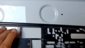 Дастер 2.0. Как крепят рамку номера у дилера