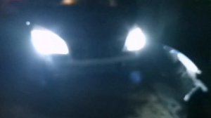 Рено Сценик 2 - LED лампы в ближний свет!!!