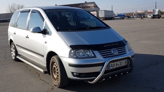 F1-09.6 для Volkswagen Sharan (2000-2010) передняя дуга кенгурятник смотреть онлайн