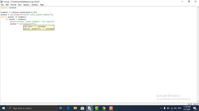 لعبة تخمين الارقام باستخدام البايثون : Guess the Number Game using python смотреть онлайн