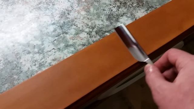 Правка опасной бритвы на ремне ч. 2 смотреть онлайн