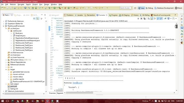 Running TestNG from Maven смотреть онлайн