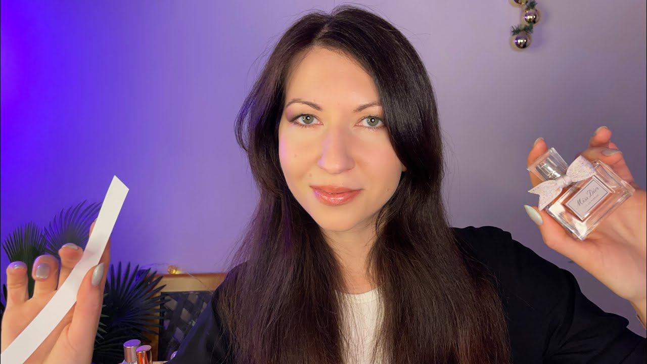 АСМР Усыпляющий обзор парфюмов /ASMR Моя коллекция духов смотреть онлайн