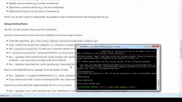 Trying BigInsights Examples on Git смотреть онлайн