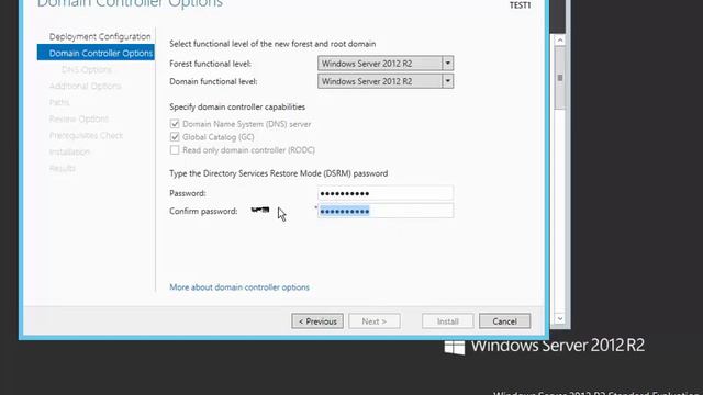 Windows Server 2012 R2 | How to Deploy Active Directory Domain Controller in Windows Server 2012 R2 смотреть онлайн