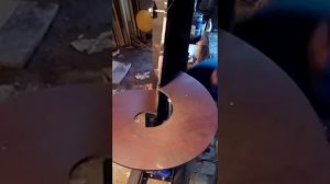 станок для изготовления шнеков для винтовых сваи