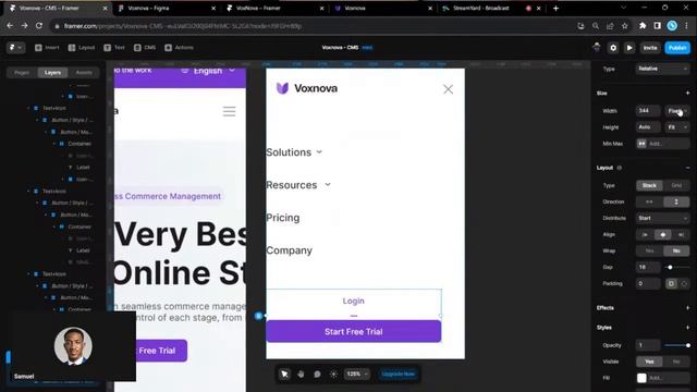 Importing from Figma to Framer смотреть онлайн