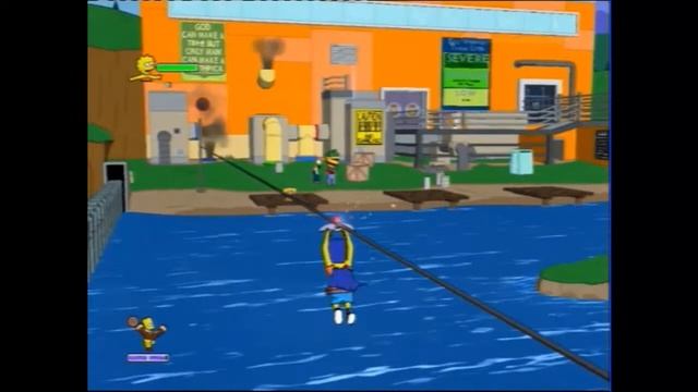 EXTREME AIDS: THE SIMPSONS GAME MISSION 4 LISA THE TREE HUGGER смотреть онлайн