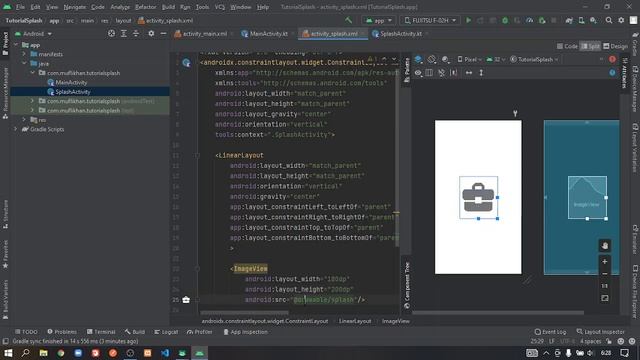 Android Studio Kotlin SplashScreen смотреть онлайн