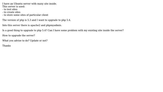 DevOps & SysAdmins: Upgrade php 5.3 to php 5.4 linux смотреть онлайн