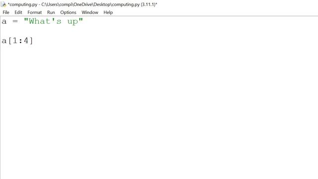 Python | Slice String смотреть онлайн