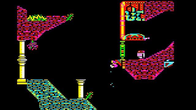 BBC MICRO EXILE computer game смотреть онлайн