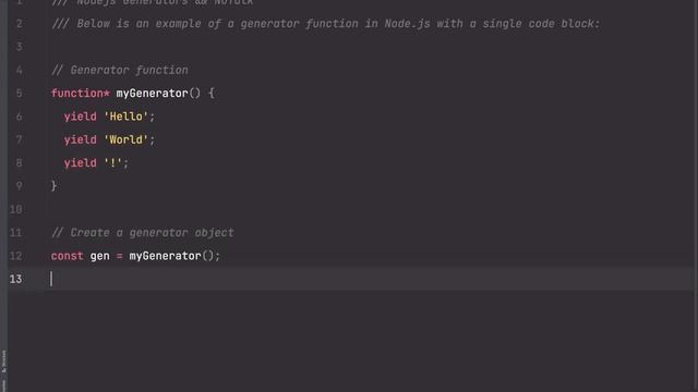 Nodejs Generators && NoTalk смотреть онлайн