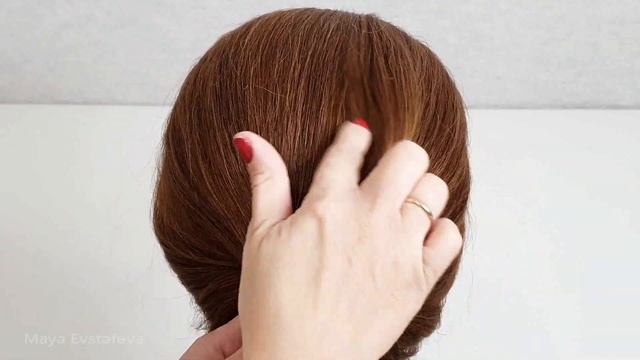 Прическа за 2 минуты на Короткие волосы. ПОШАГОВЫЙ УРОК. Hairstyle in 2 minutes on short hair. смотреть онлайн