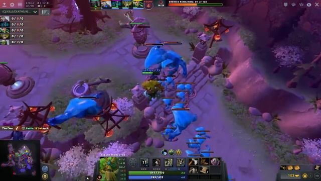 Dota 2 Dark Moon Round 1-8 with (TREANT PROTECTOR, TINY, PA, MENDUSA AND TUSK) because DC смотреть онлайн