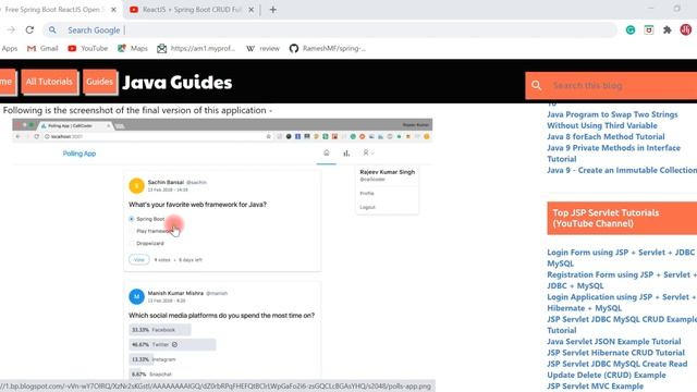 Free Spring Boot ReactJS Open Source Projects | GitHub смотреть онлайн