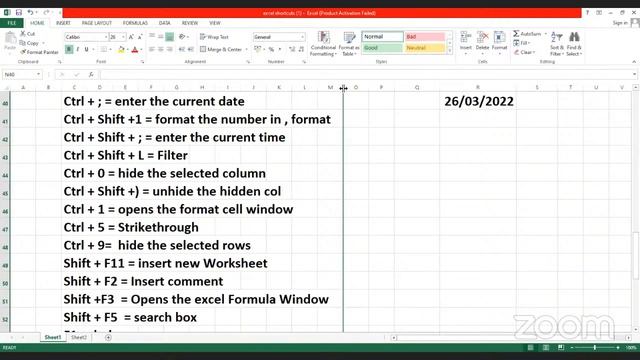 DAY 6: SEVEN DAYS FACULTY DEVELOPMENT PROGRAM ON MASTERING EXCEL - AN HANDS ON ONLINE WORKSHOP” смотреть онлайн
