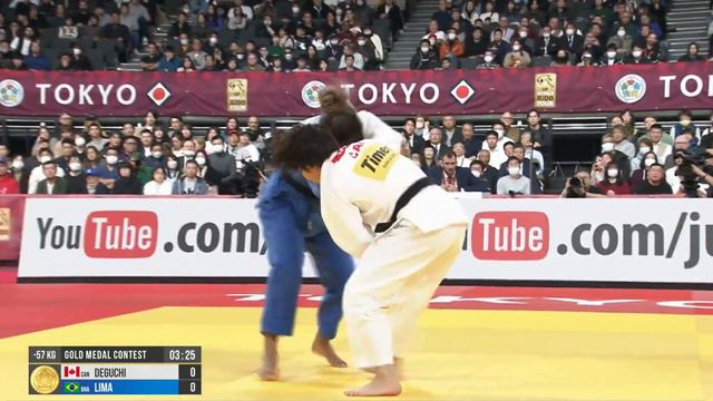 Final -57kg [Tokyo Grand Slam 2023 ] Christa DEGUCHI (CAN) v Jessica LIMA (BRA) смотреть онлайн