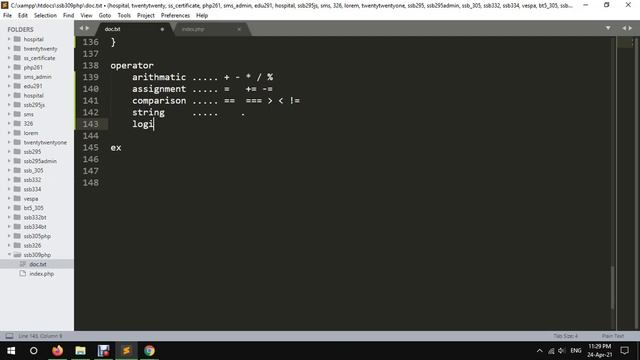 Php If else elseif statement, operators смотреть онлайн