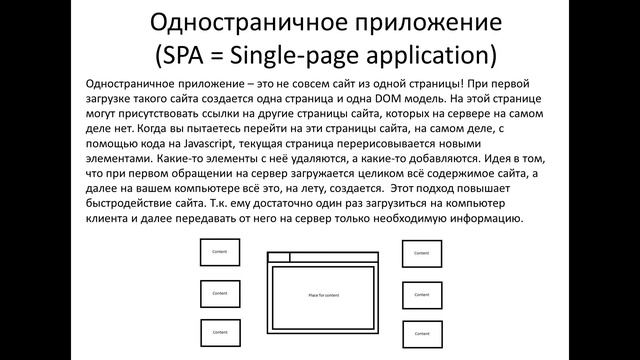 11. JSON и SPA смотреть онлайн